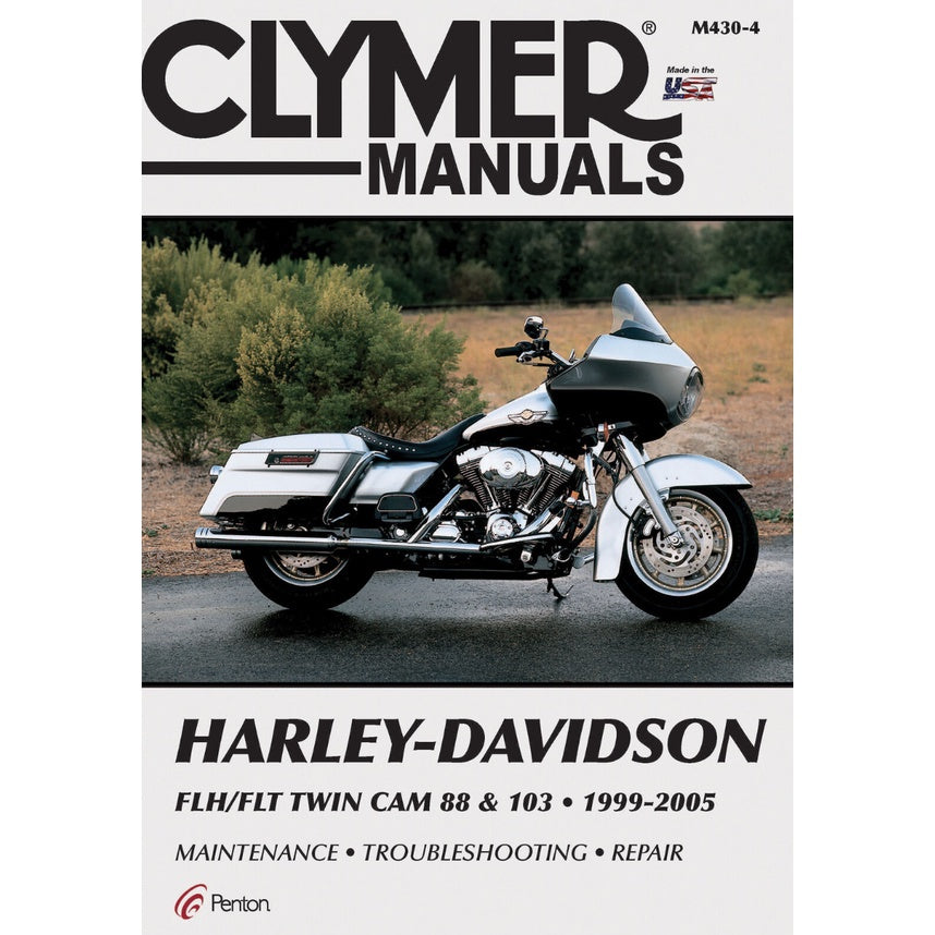 HARLEY-DAVIDSON FLH/FLT Twin CAM 88 & 103 (1999-2005) SERVICE WORKSHOP MANUAL - CLYMER
