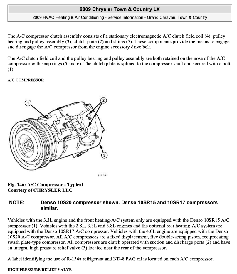 CHRYSLER VOYAGER (2008-2016) SERVICE WORKSHOP MANUAL