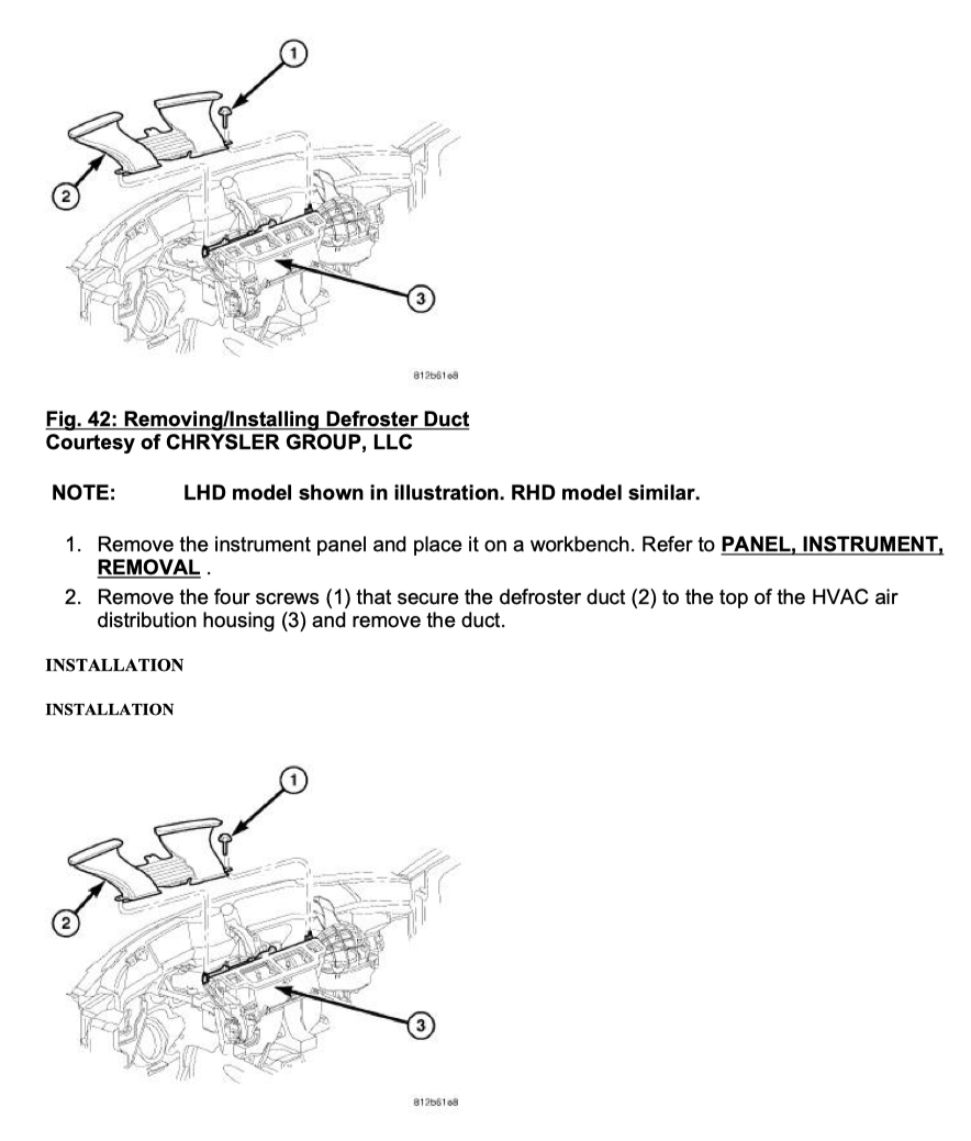 CHRYSLER 300 LD (2011-2023) SERVICE WORKSHOP MANUAL