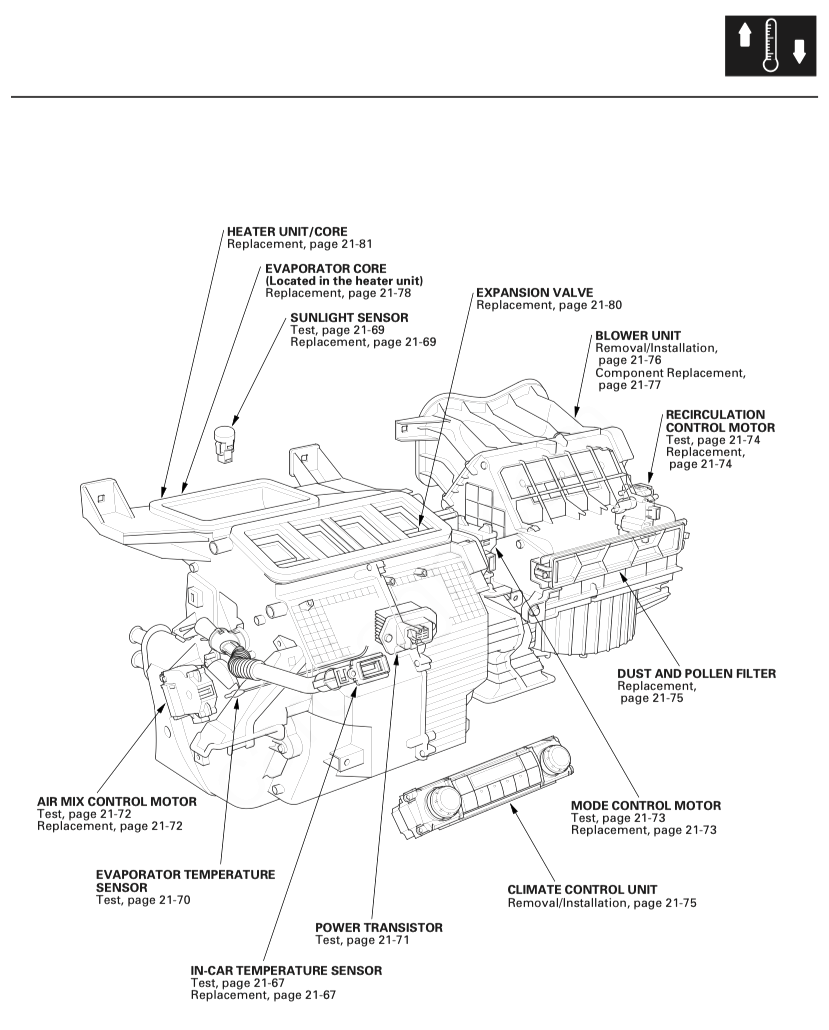 ACURA CSX (2005-2011) SERVICE WORKSHOP MANUAL