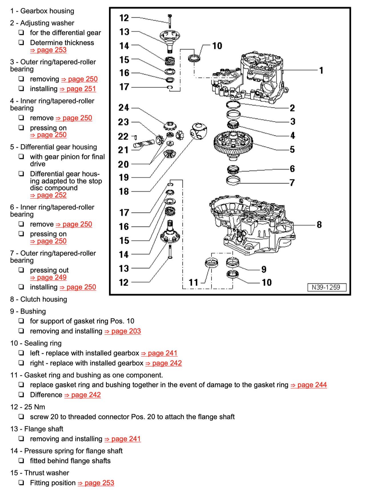 VW CADDY 4 SA (2015-2020) SERVICE WORKSHOP MANUAL