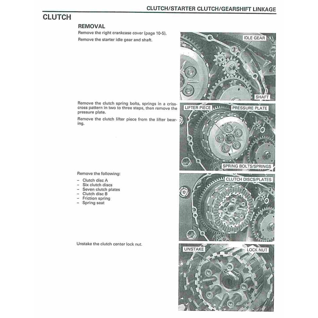 HONDA CBR600 RR (2003-2006) SERVICE WORKSHOP MANUAL + PARTS CATALOGUE + OWNER'S MANUAL - CBR 600 RR