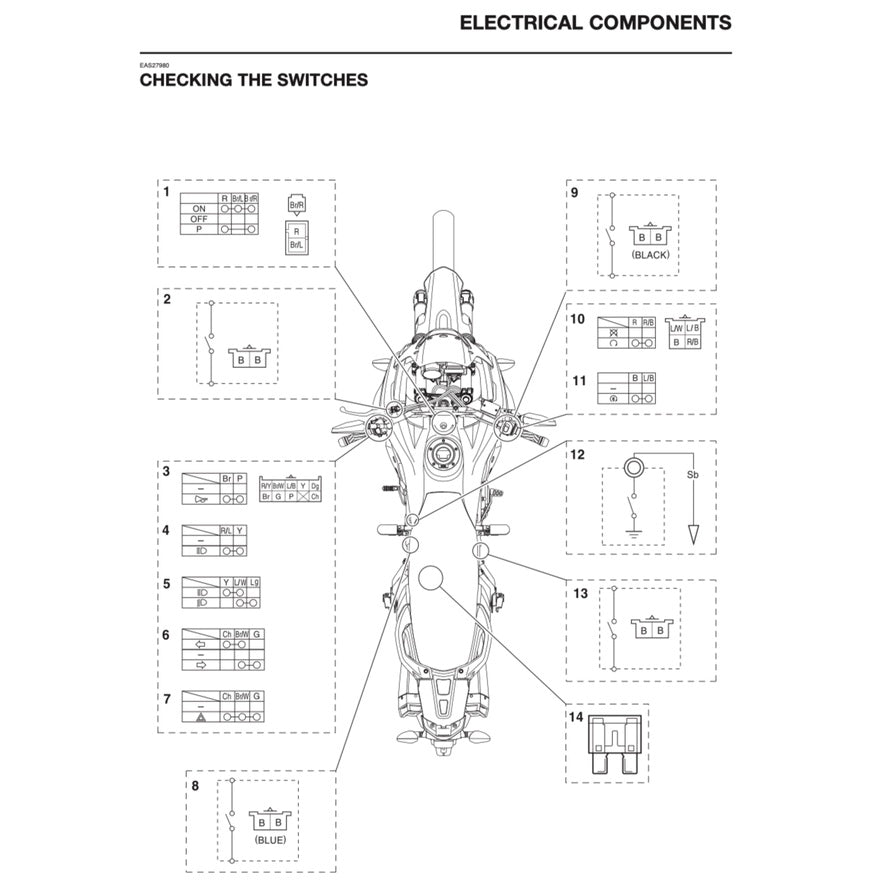 YAMAHA XT660Z TENERE (2008-2016) SERVICE WORKSHOP MANUAL + PARTS CATALOGUE + OWNER'S MANUAL