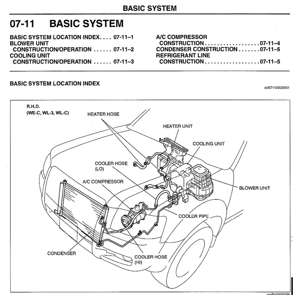 FORD RANGER PJ/PK (2006-2011) SERVICE WORKSHOP MANUAL