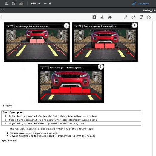 RANGE ROVER EVOQUE L538 (2011-2018) SERVICE WORKSHOP MANUAL