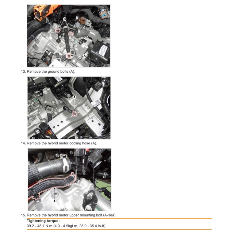 HYUNDAI IONIQ HYBRID AE (2016-2022) SERVICE WORKSHOP MANUAL