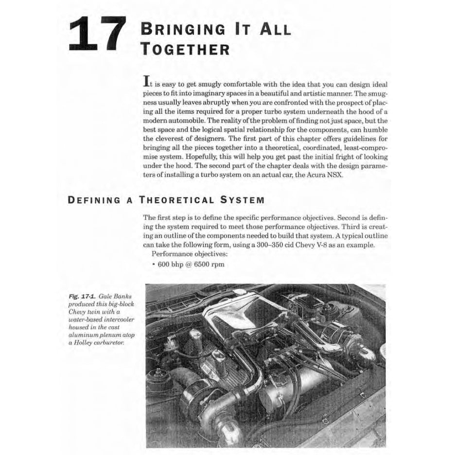 Maximum boost: designing, testing and installing turbocharger systems - Corky Bell