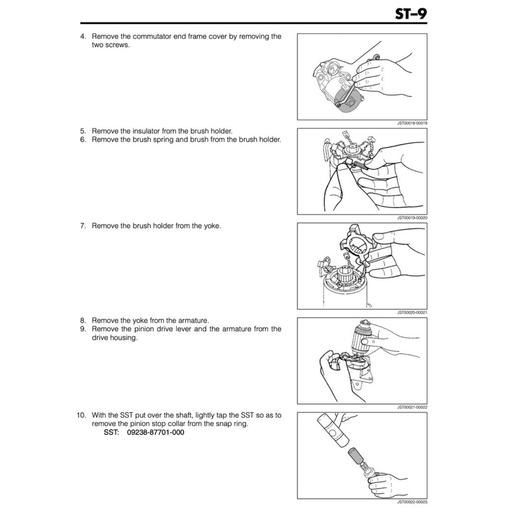 DAIHATSU TERIOS J200/F700 (2006-2018) SERVICE WORKSHOP MANUAL