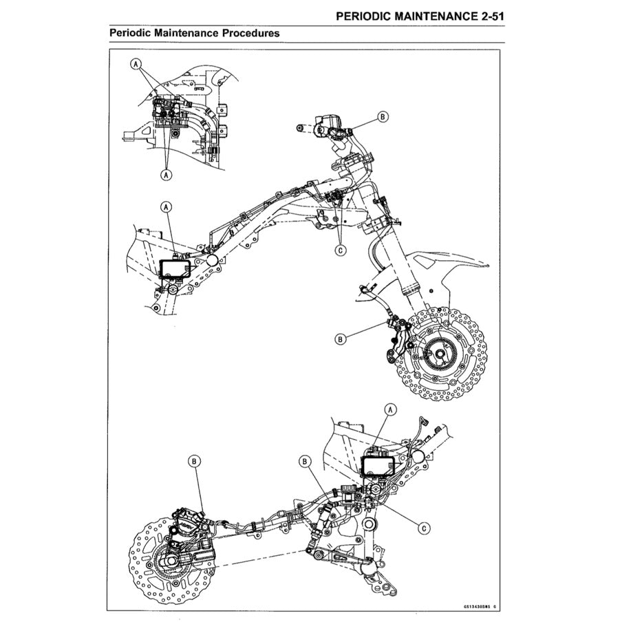 KAWASAKI Z900 ABS (2017-2019) SERVICE WORKSHOP MANUAL + PARTS CATALOGUE + OWNER'S MANUAL