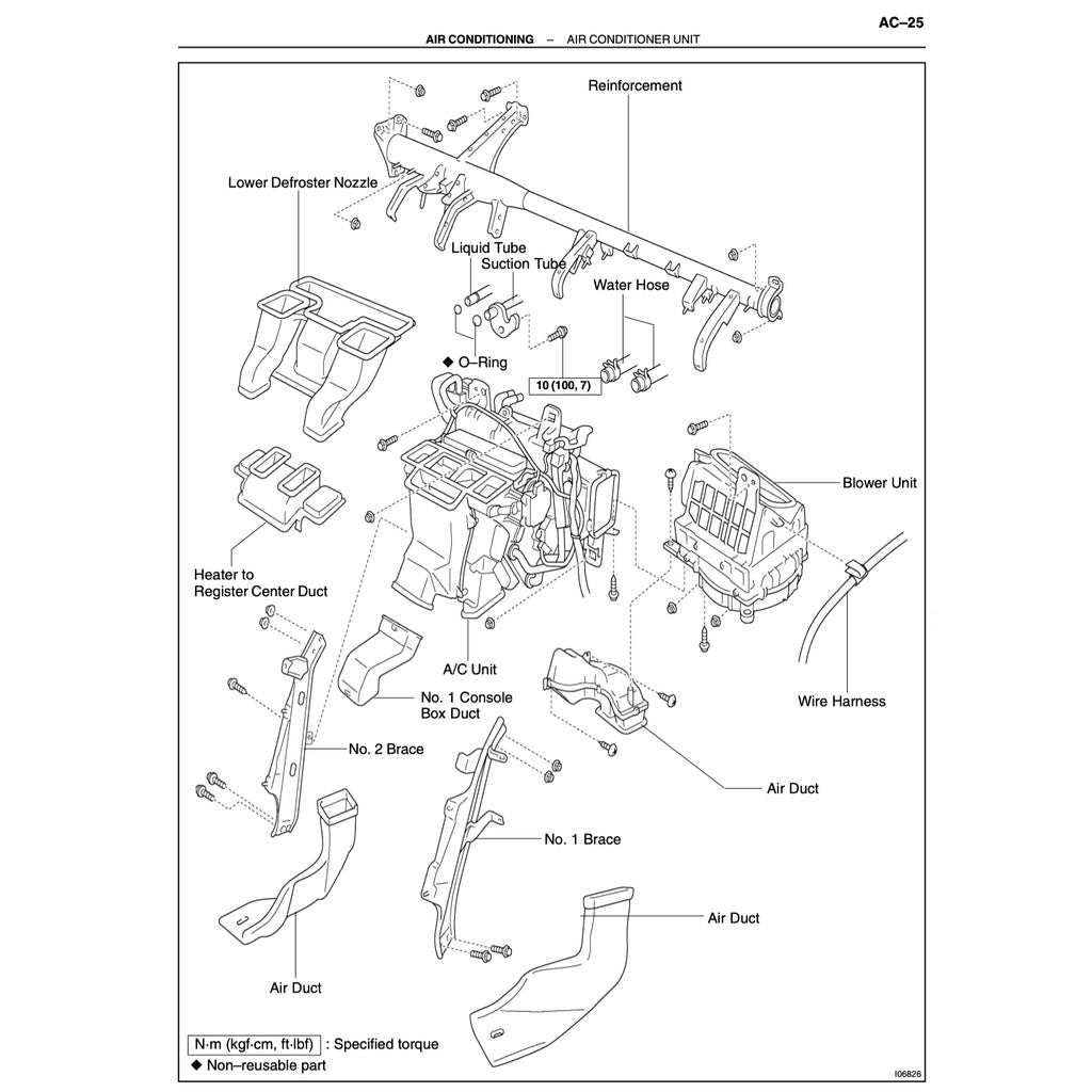 TOYOTA HARRIER I XU10 (1998-2003) SERVICE WORKSHOP MANUAL