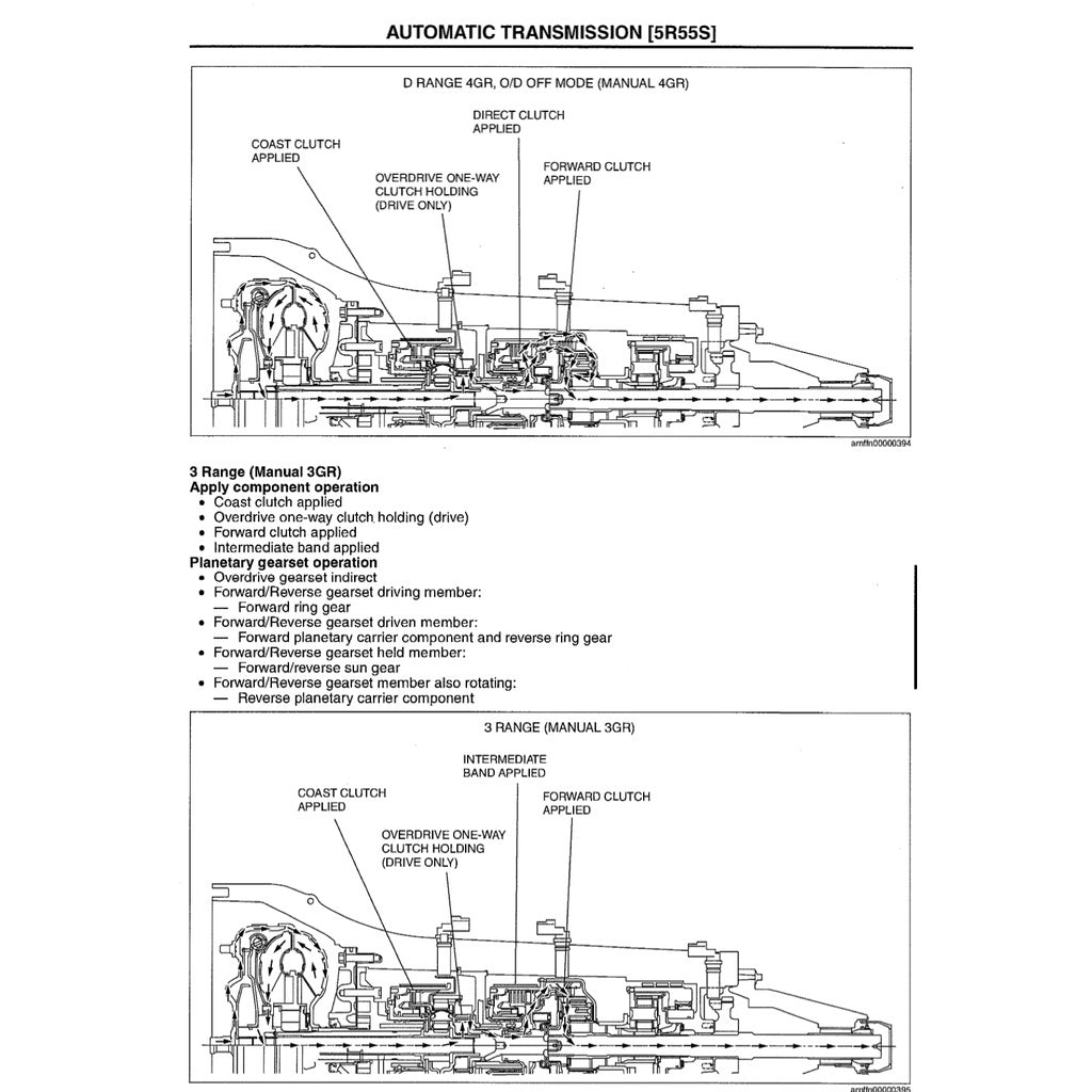 FORD RANGER PJ/PK (2006-2011) SERVICE WORKSHOP MANUAL