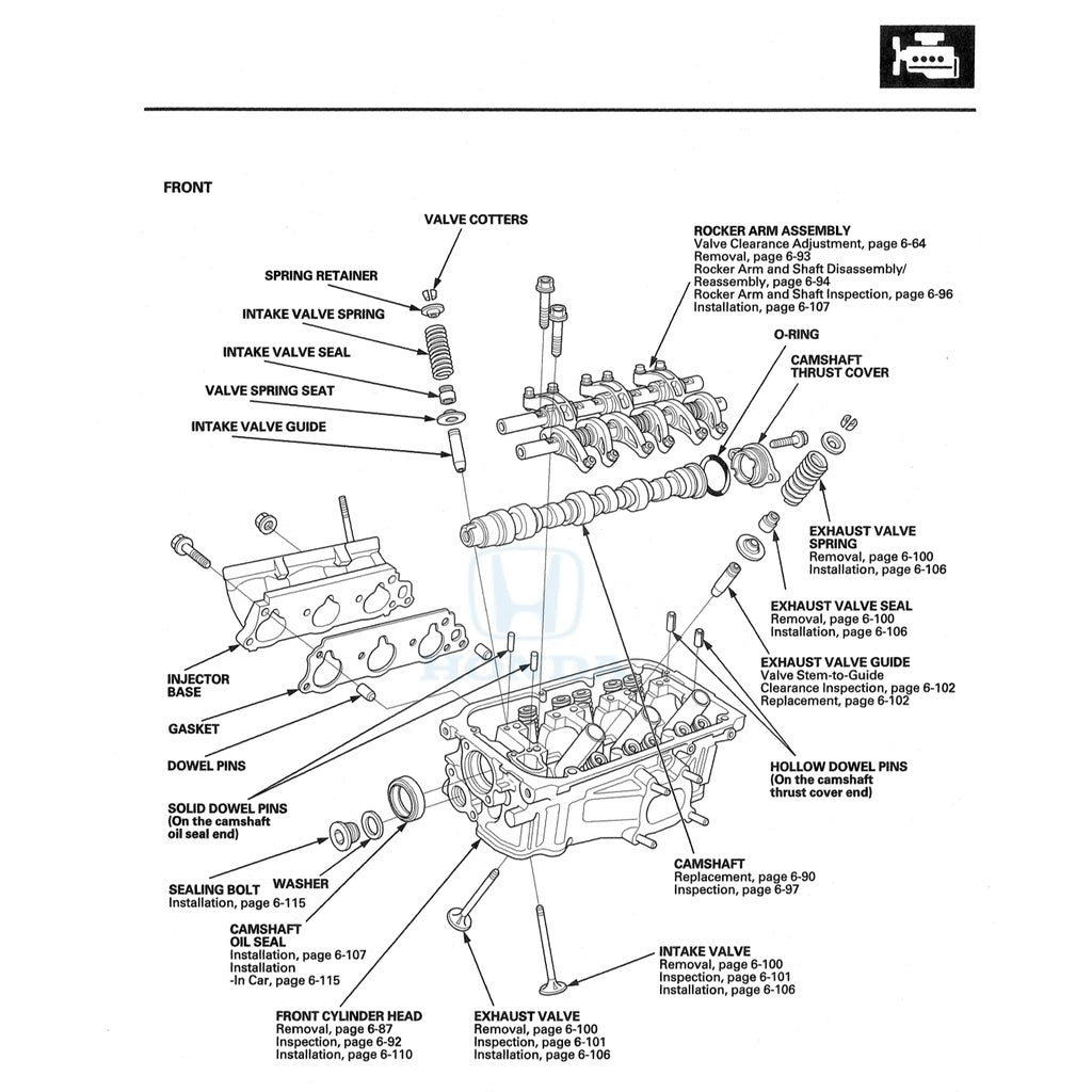 HONDA ODYSSEY RL 3/4 (2005-2010) SERVICE WORKSHOP MANUAL