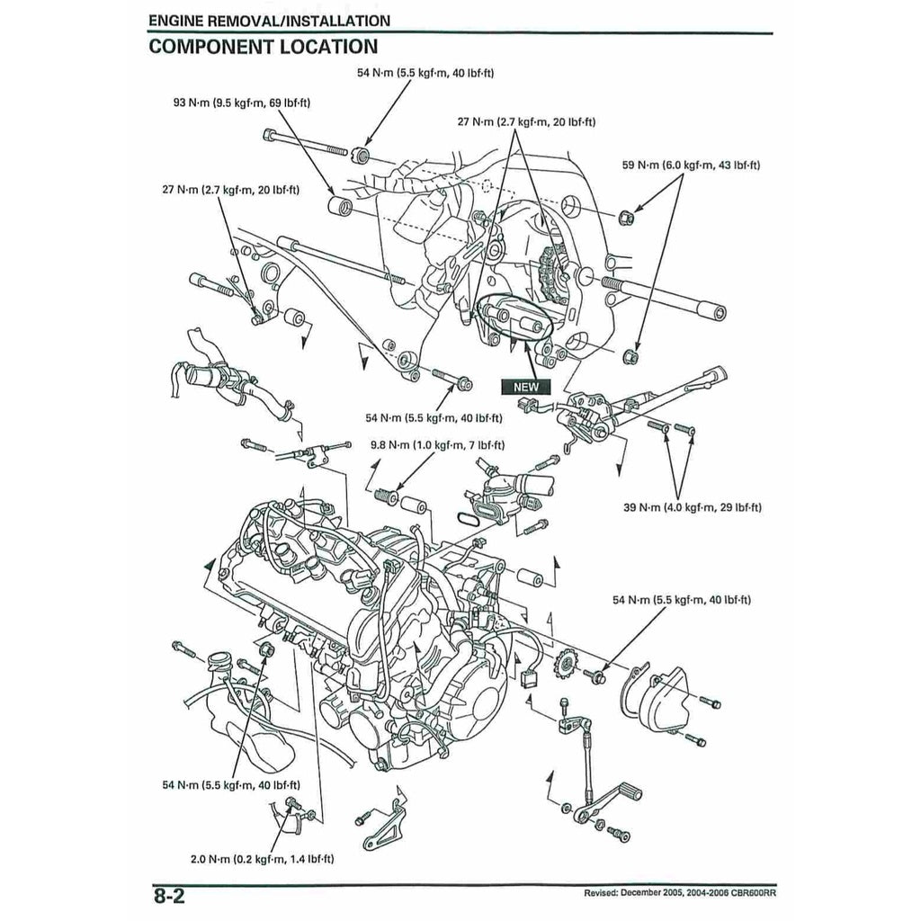 HONDA CBR600 RR (2003-2006) SERVICE WORKSHOP MANUAL + PARTS CATALOGUE + OWNER'S MANUAL - CBR 600 RR