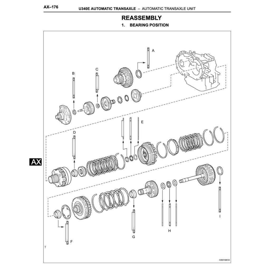 TOYOTA IST SCION XA NCP61 (2004-2007) SERVICE WORKSHOP MANUAL