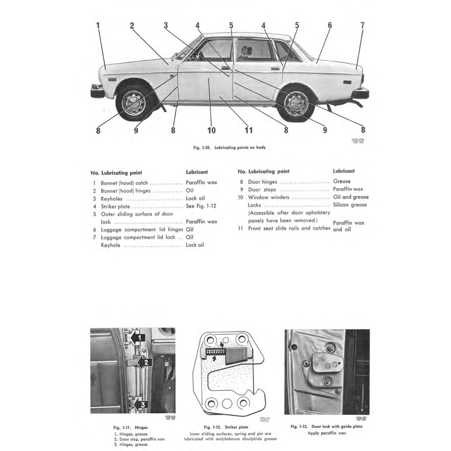 [CLASSIC] VOLVO 164 (1968-1975) SERVICE WORKSHOP MANUAL