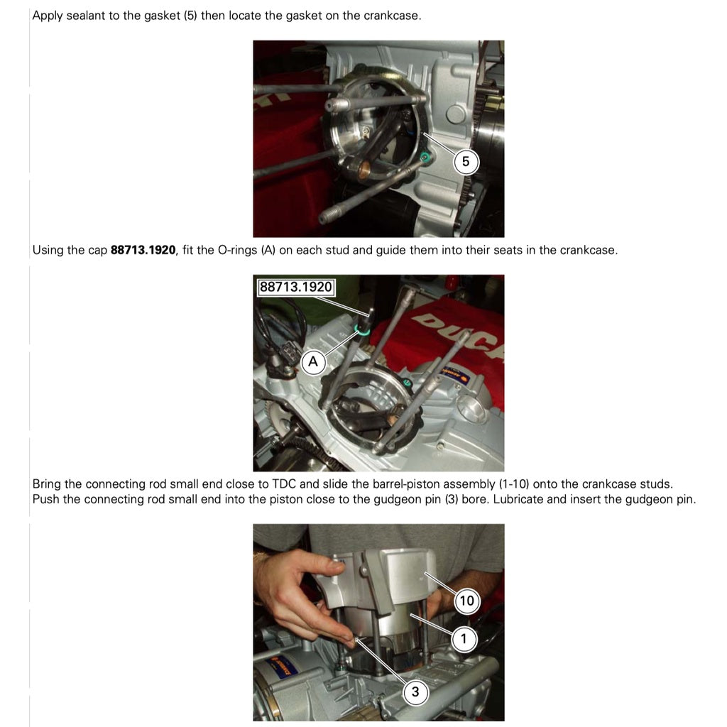 DUCATI 1098 (2007-2009) SERVICE WORKSHOP MANUAL + PARTS CATALOGUE + OWNER'S MANUAL