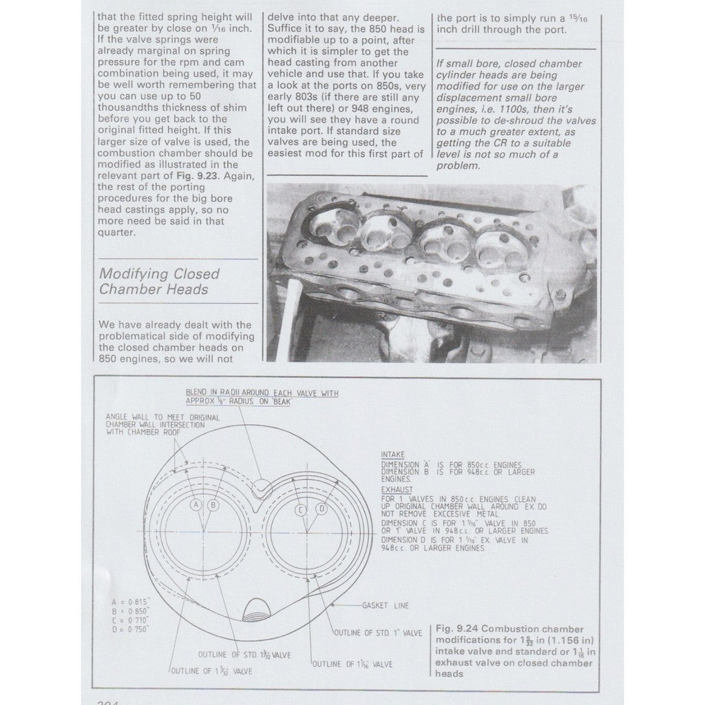 [CLASSIC] TUNING BL'S A-SERIES ENGINES, D.VIZARD 1989 BOOK MINI COOPER /AUSTIN /MORRIS