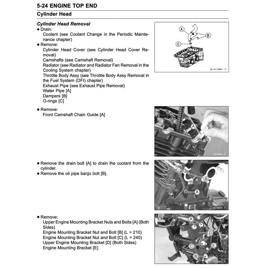 KAWASAKI NINJA 300 (2013-2017) SERVICE WORKSHOP MANUAL + PARTS CATALOGUE + OWNER'S MANUAL
