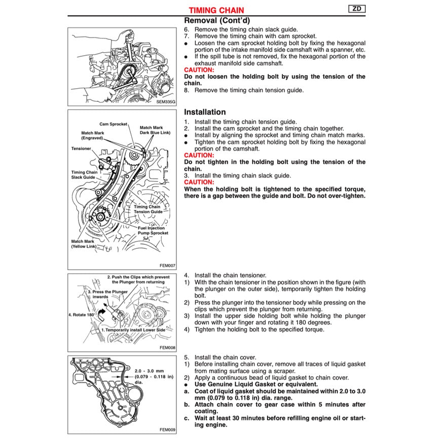 NISSAN TERRANO II (1993-2005) SERVICE WORKSHOP MANUAL