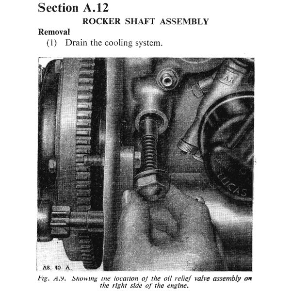 [CLASSIC] AUSTIN-HEALEY SPRITE MK1 (1958-1961) SERVICE WORKSHOP MANUAL