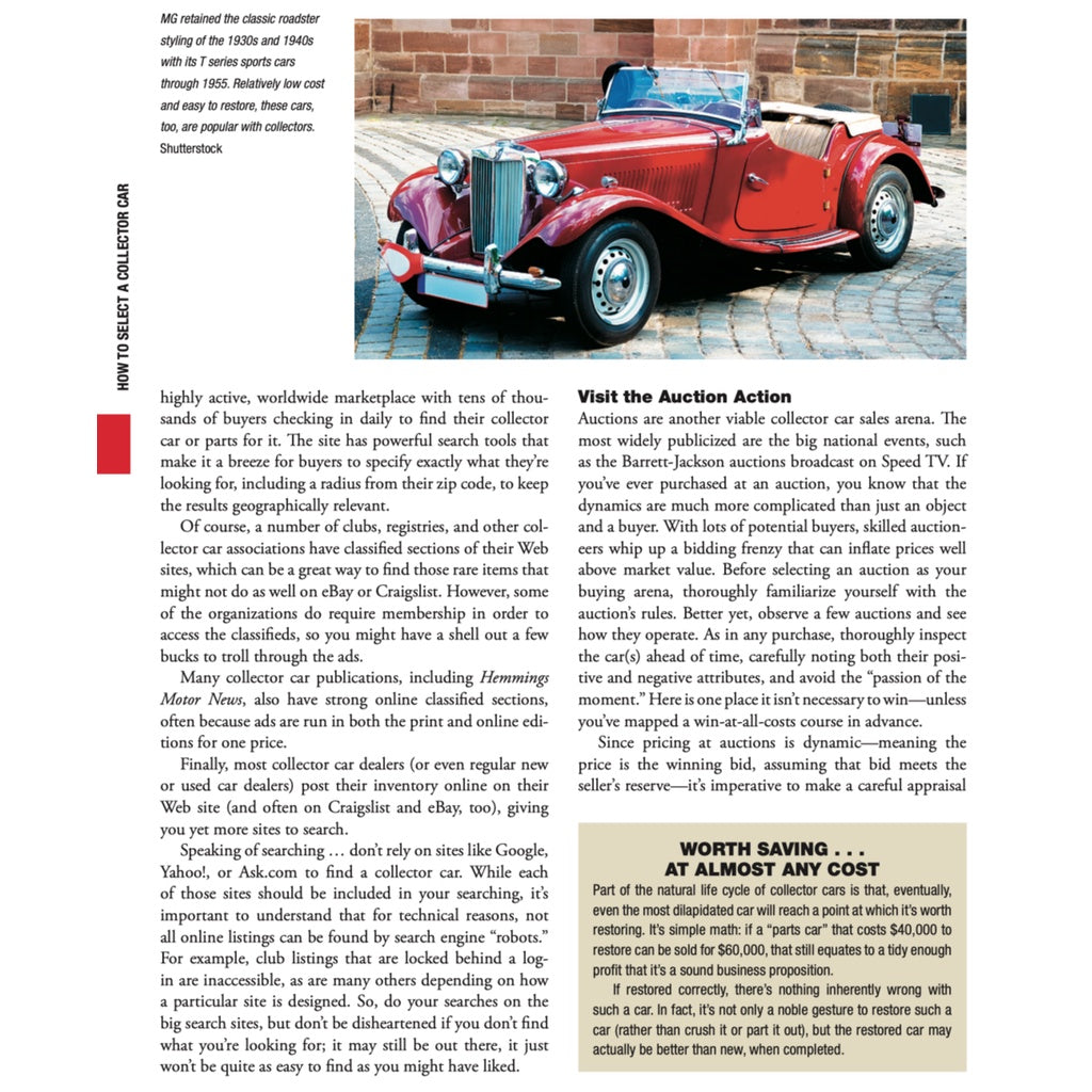 HOW TO RESTORE YOUR COLLECTOR CAR (2009) - MOTORBOOKS WORKSHOP