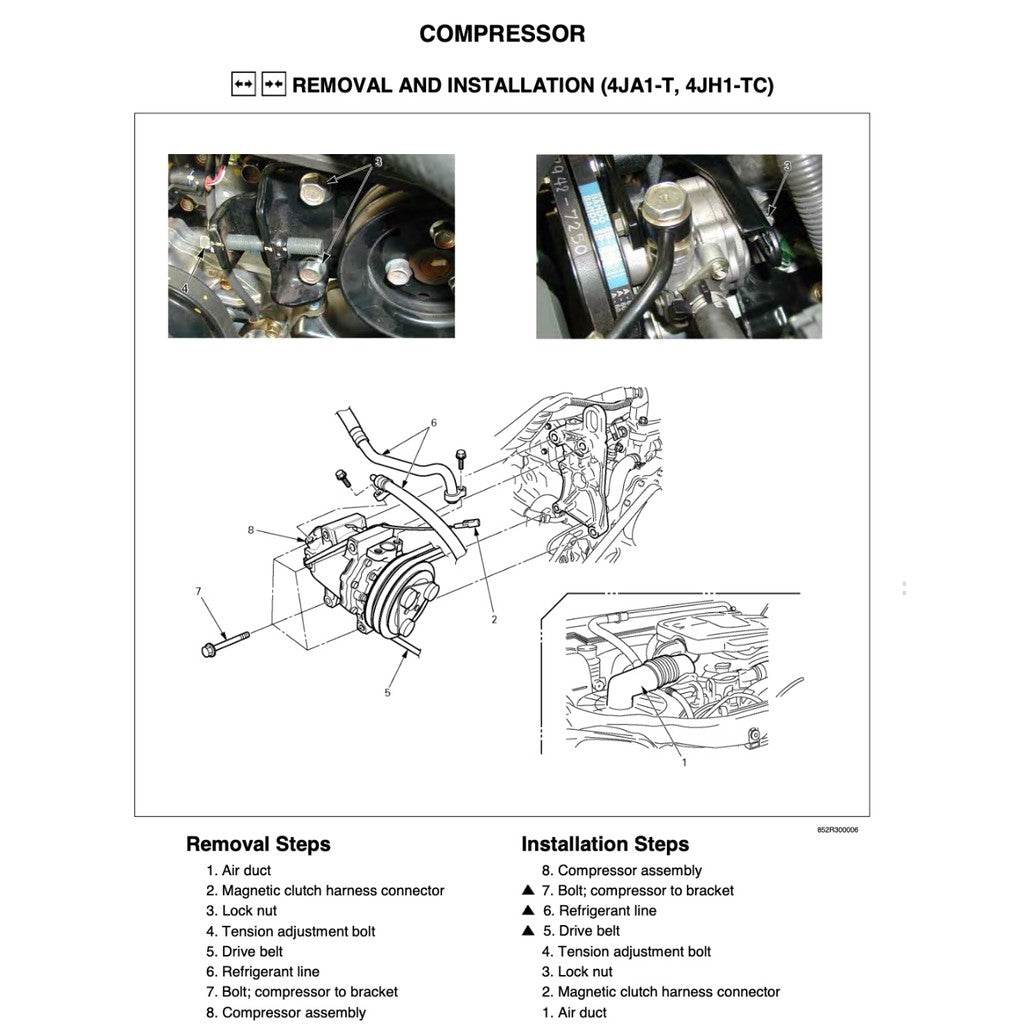 DMAX ISUZU D-MAX (2007-2012) SERVICE WORKSHOP MANUAL