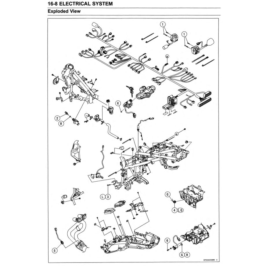 KAWASAKI VERSYS X300 KLE300 ABS (2017-2023) SERVICE WORKSHOP MANUAL + PARTS CATALOGUE + OWNER'S MANUAL