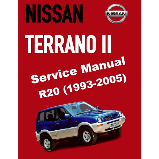 NISSAN TERRANO II (1993-2005) SERVICE WORKSHOP MANUAL