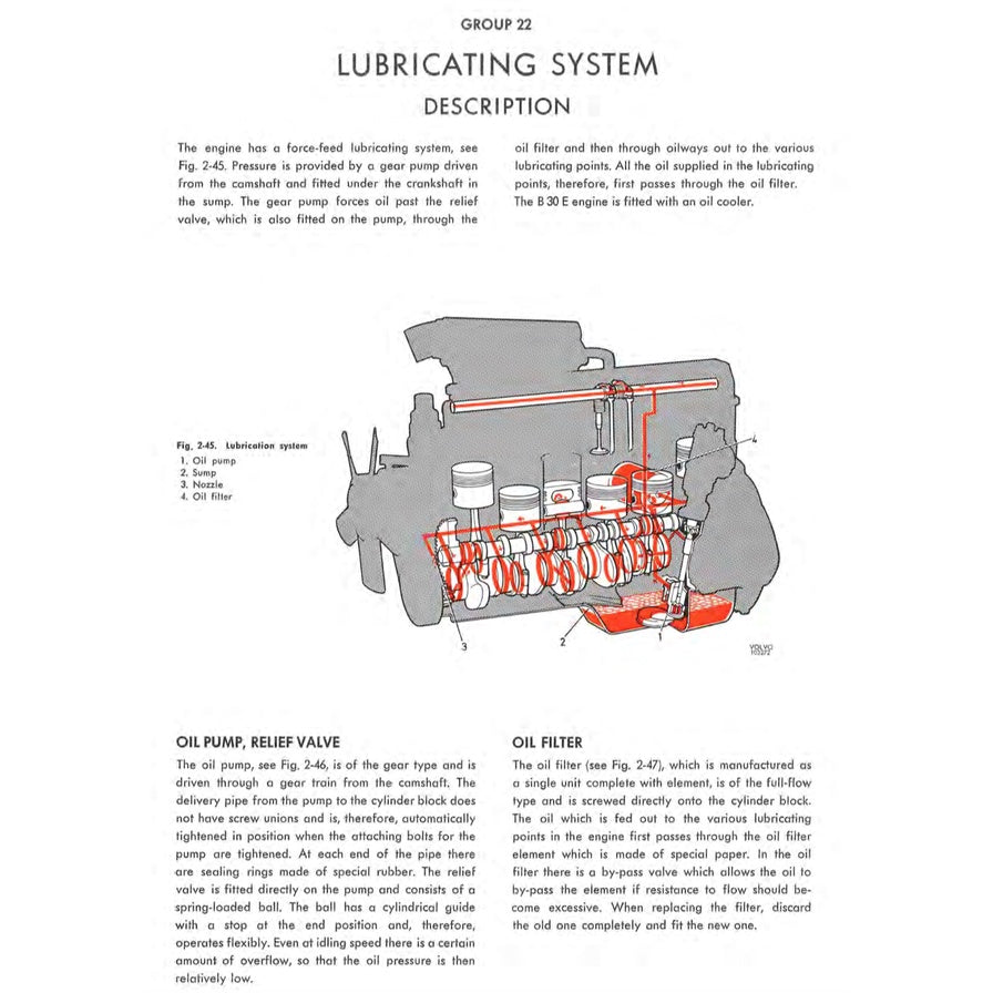 [CLASSIC] VOLVO 164 (1968-1975) SERVICE WORKSHOP MANUAL