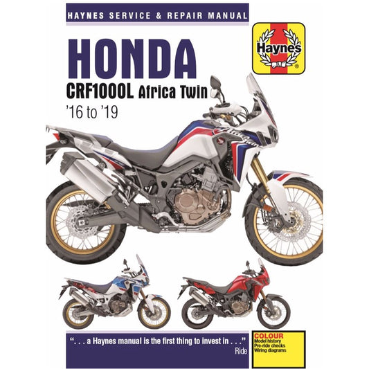 HONDA CRF1000 A/A2/D/D2 AFRICA TWIN (2016-2019) SERVICE WORKSHOP MANUAL