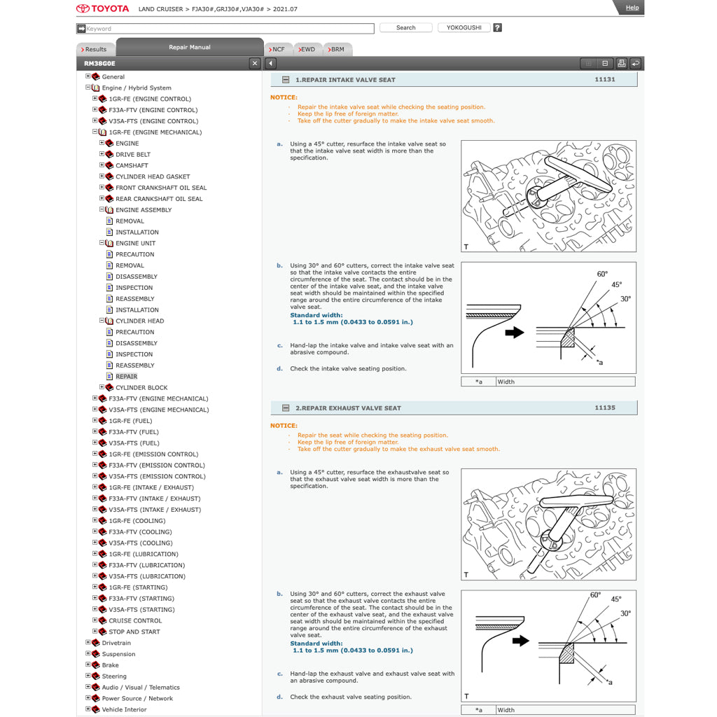 LAND CRUISER J300 (2021+) ONLINE SERVICE WORKSHOP MANUAL