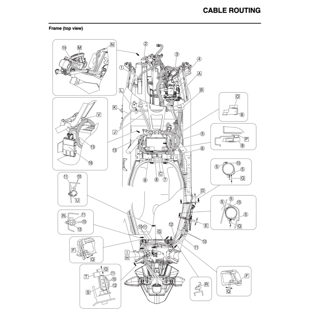YAMAHA NVX155 V1 (2017-2021) SERVICE WORKSHOP MANUAL + PARTS CATALOGUE + OWNER'S MANUAL