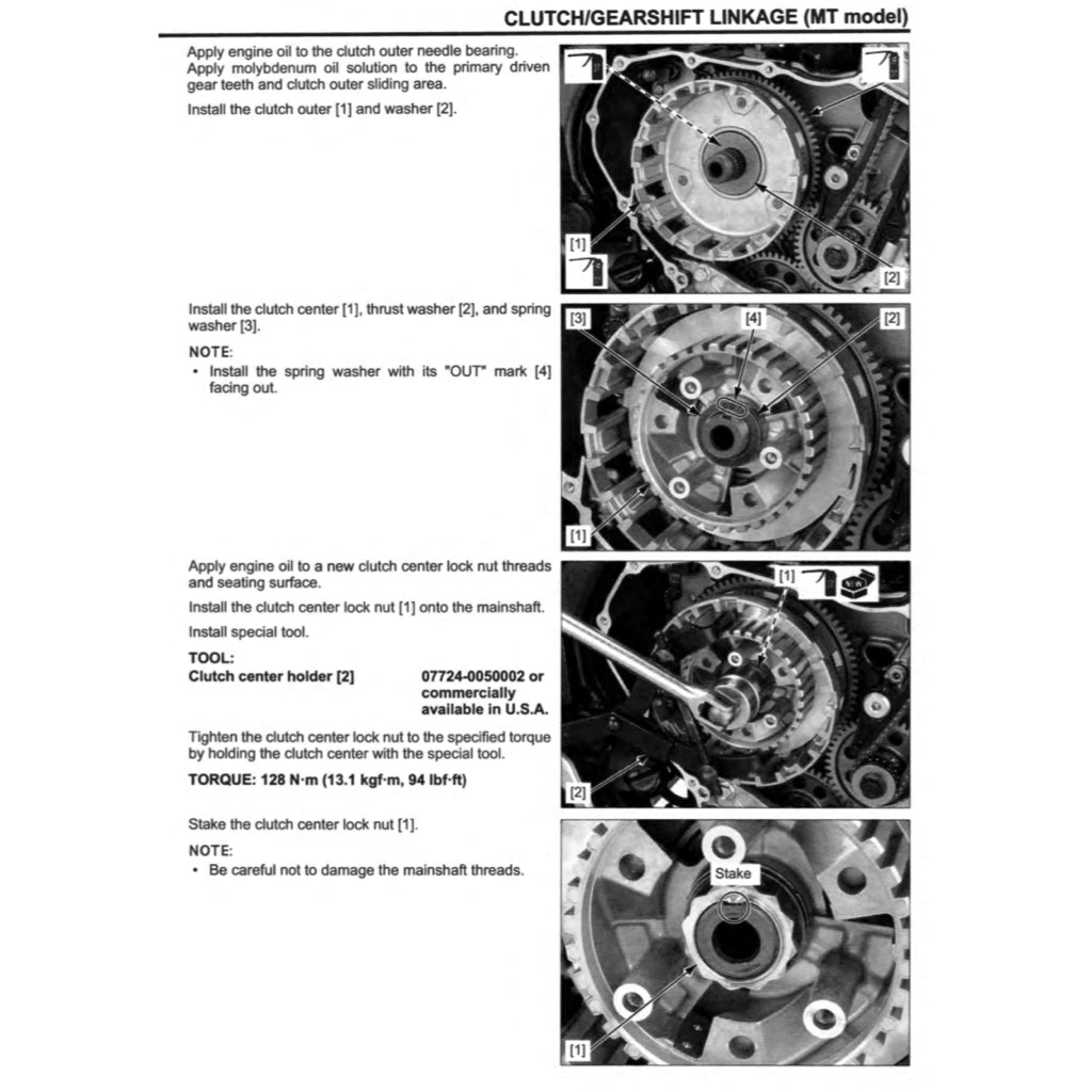 HONDA AFRICA TWIN CRF 1100 A/D (2020-2023) SERVICE WORKSHOP MANUAL + PARTS CATALOGUE + OWNER'S MANUAL