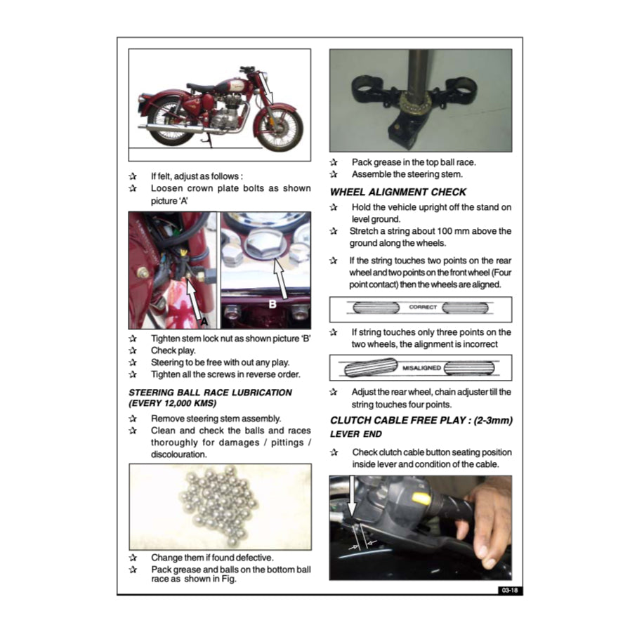 ROYAL ENFIELD BULLET ELECTRA E5/G5 (2009-2021) SERVICE WORKSHOP MANUAL + PARTS CATALOGUE + OWNER'S MANUAL