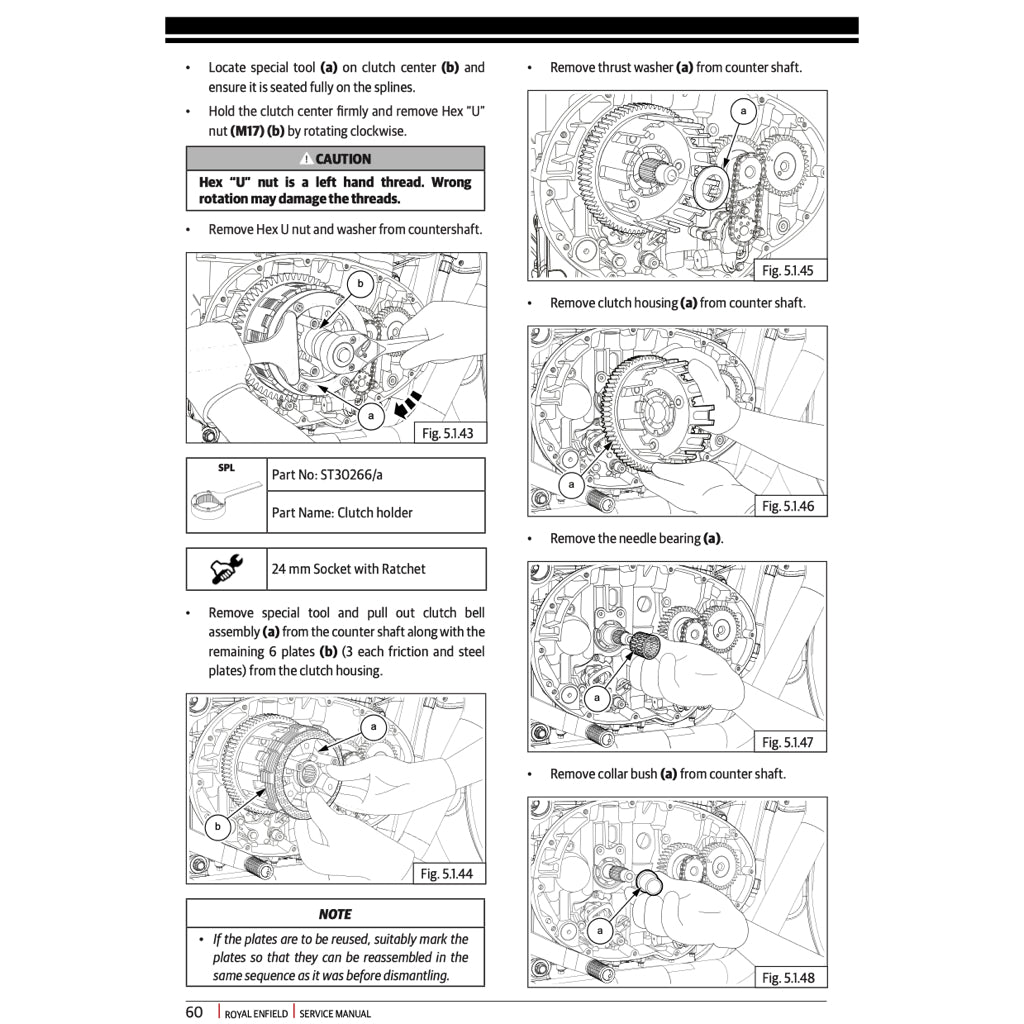 ROYAL ENFIELD INTERCEPTOR TWIN 650 (2018-2023) SERVICE WORKSHOP MANUAL + OWNER'S MANUAL