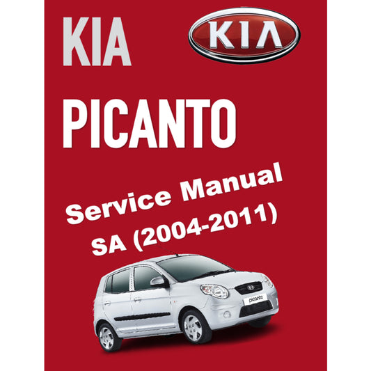 KIA PICANTO SA NAZA SURIA (2004-2011) SERVICE WORKSHOP MANUAL