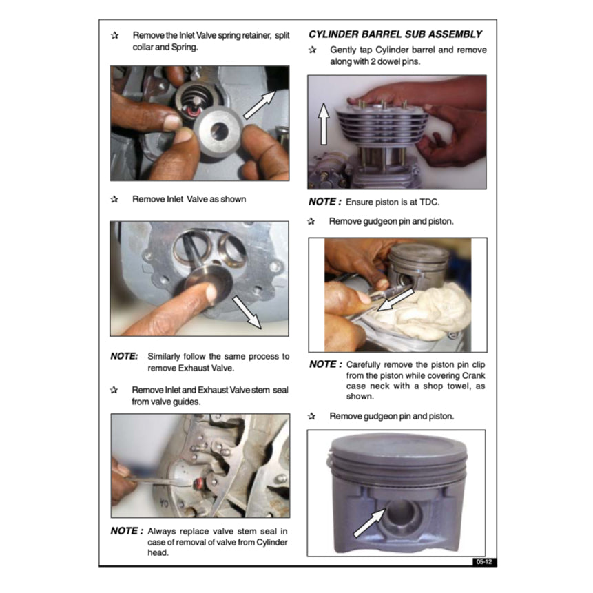 ROYAL ENFIELD BULLET ELECTRA E5/G5 (2009-2021) SERVICE WORKSHOP MANUAL + PARTS CATALOGUE + OWNER'S MANUAL