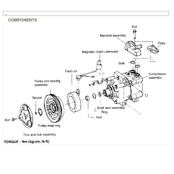 HYUNDAI SONATA Y3 (1993-1998) SERVICE WORKSHOP MANUAL