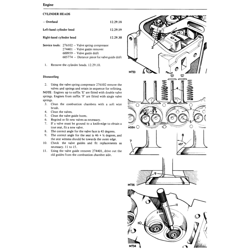 RANGE ROVER CLASSIC (1970-1985) SERVICE WORKSHOP MANUAL