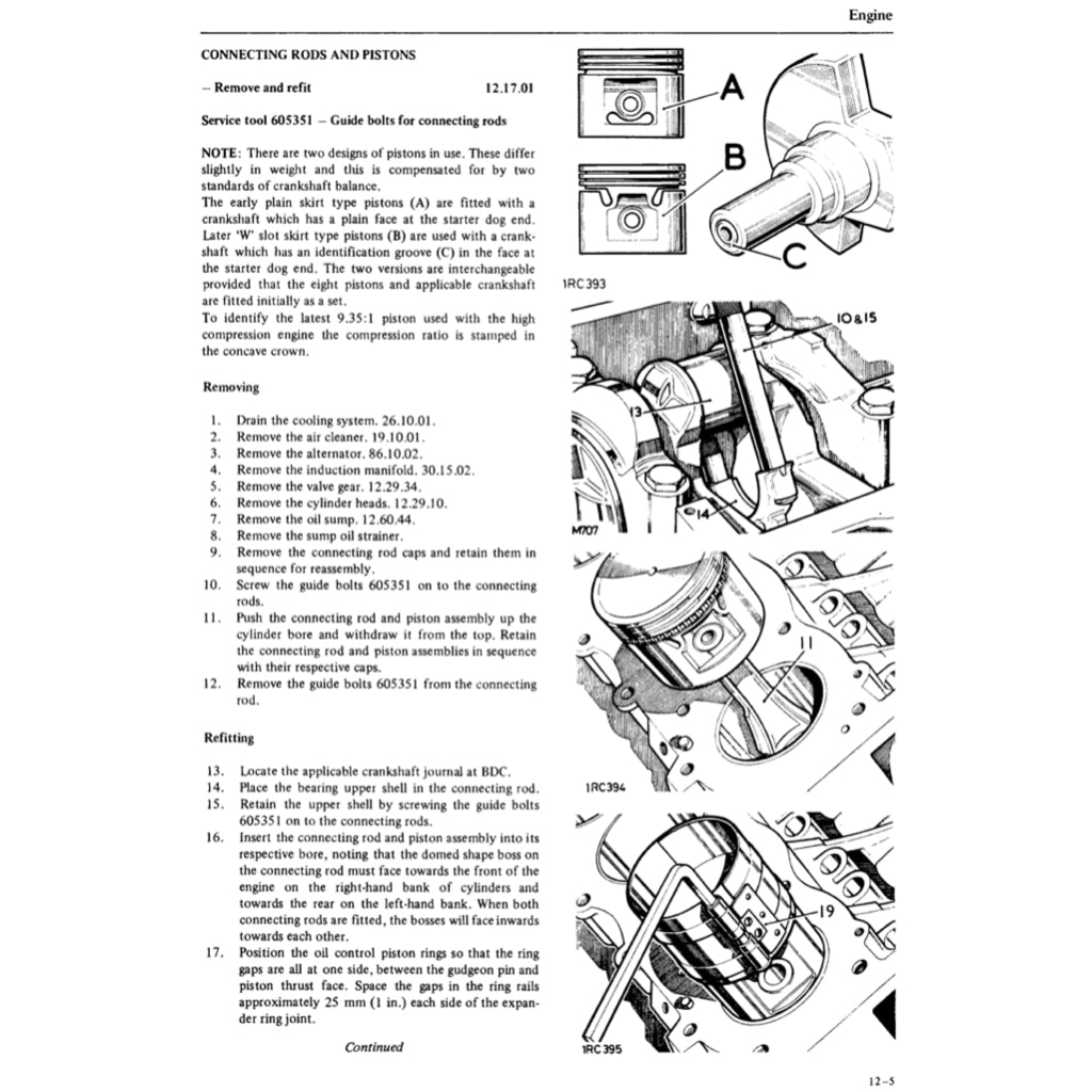 RANGE ROVER CLASSIC (1970-1985) SERVICE WORKSHOP MANUAL