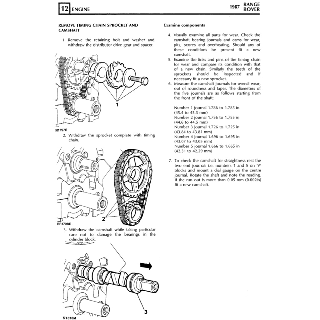 RANGE ROVER CLASSIC (1987-1994) SERVICE WORKSHOP MANUAL