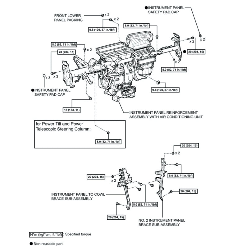 TOYOTA CAMRY ACV50 ASV50 (2012-2017) SERVICE WORKSHOP MANUAL