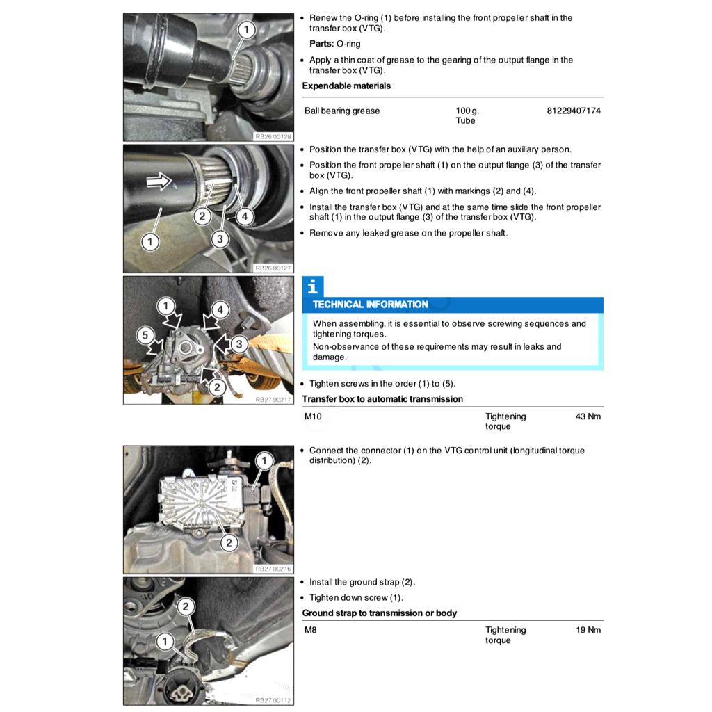 BMW X5 G05 (2019+) SERVICE WORKSHOP MANUAL
