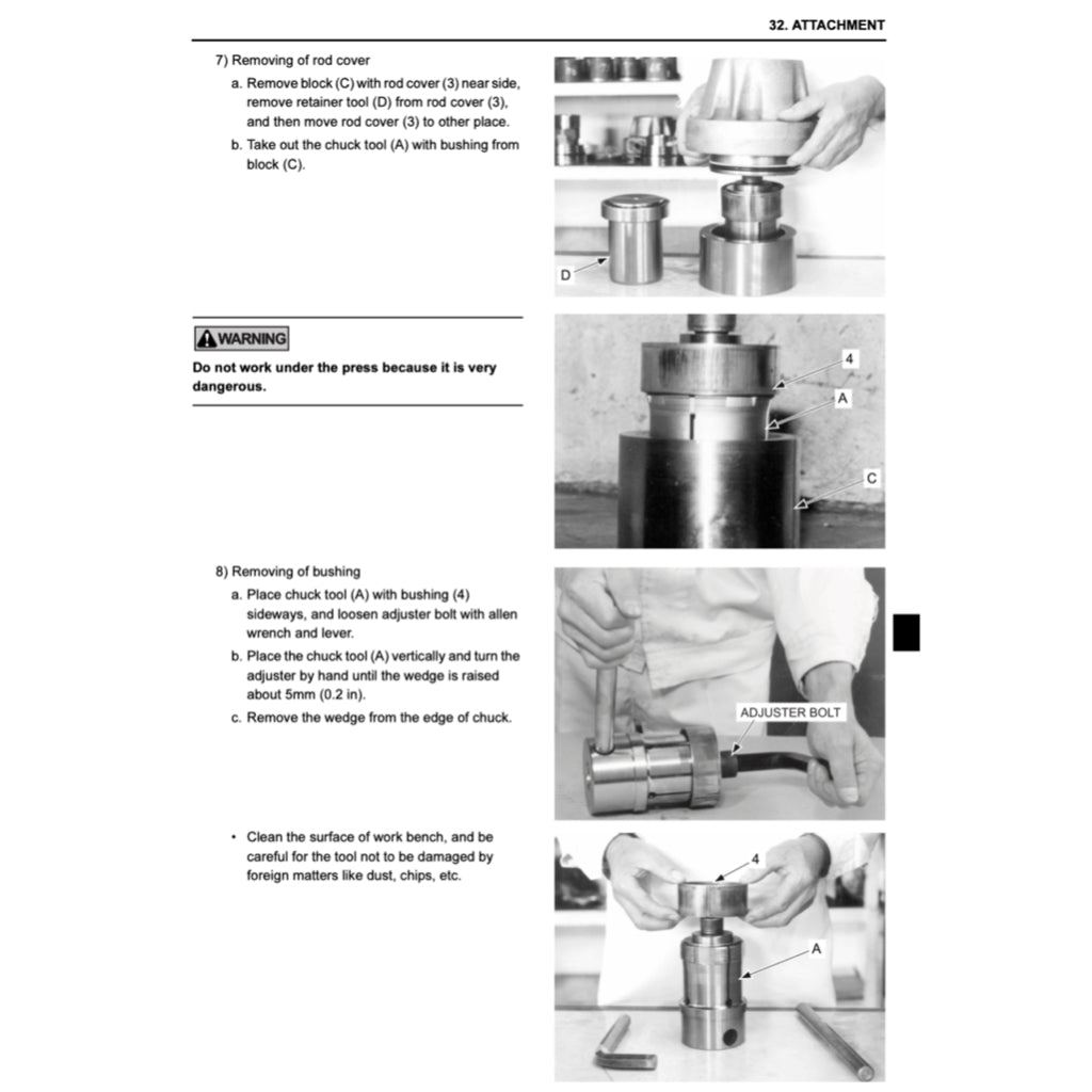 KOBELCO EXCAVATOR SERVICE WORKSHOP MANUAL - SK75 / SK 125 / SK135 / SK200 / SK210  / SK235 / SK 330 / SK 350