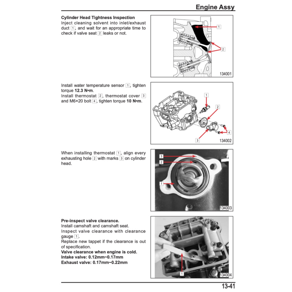 CFMOTO 300SR (2020-2023) SERVICE WORKSHOP MANUAL + PARTS CATALOGUE+OWNER'S MANUAL