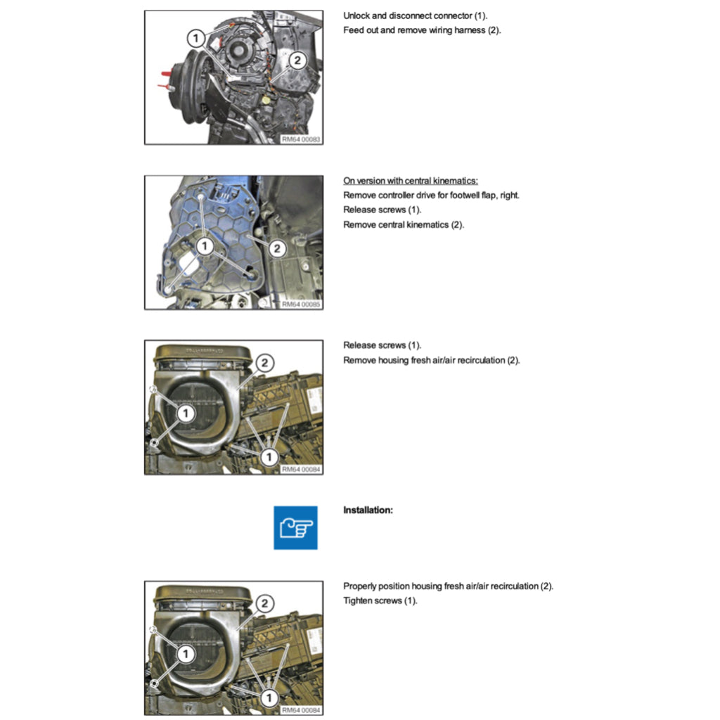 MINI COOPER S F56 B48 (2013-2024) SERVICE WORKSHOP MANUAL