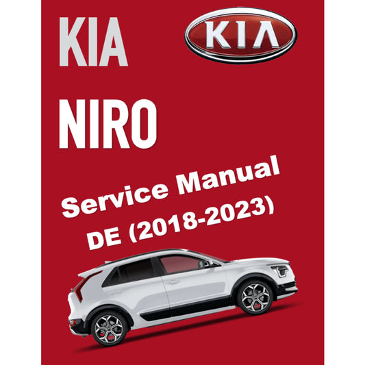 KIA NIRO DE HYBRID PHEV (2018-2013) SERVICE WORKSHOP MANUAL