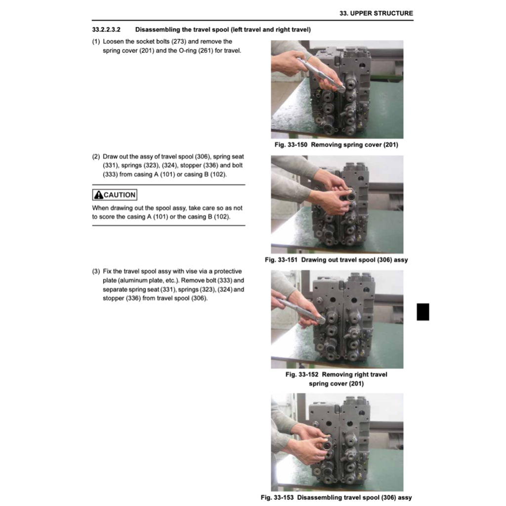 KOBELCO EXCAVATOR SERVICE WORKSHOP MANUAL - SK75 / SK 125 / SK135 / SK200 / SK210  / SK235 / SK 330 / SK 350