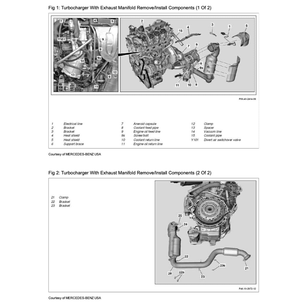 MERCEDES-BENZ CLA45 AMG C117 (2013-2019) SERVICE WORKSHOP MANUAL