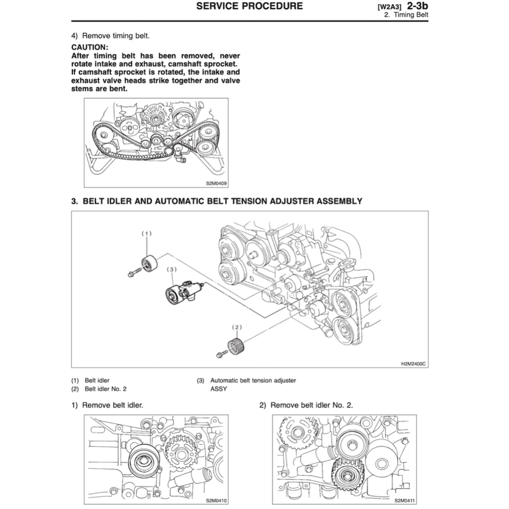 SUBARY LEGACY BD/BG/BK (1993-1999) SERVICE WORKSHOP MANUAL